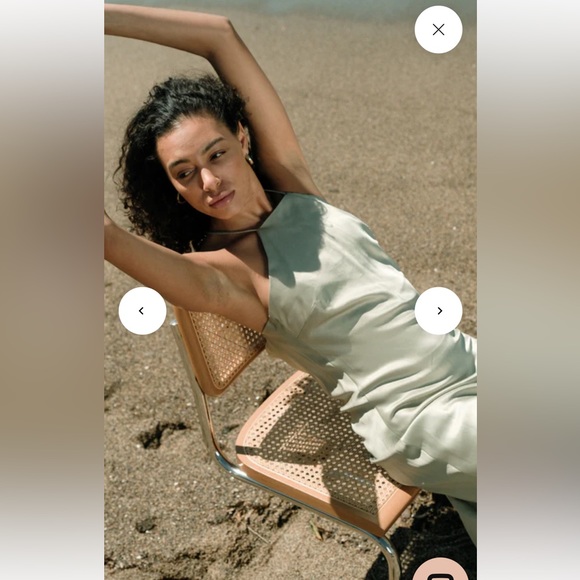 Whimsy and Row Fiona Dress in the color Sage, size small - Picture 8 of 12